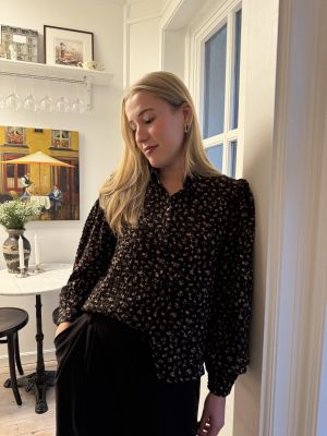 Noelle Print Shirt