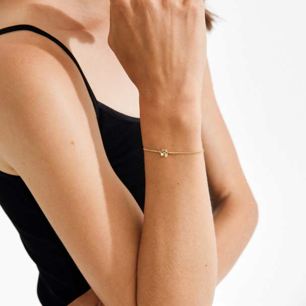 Pilgrim Ajani gullbelagt armbånd - Image 2