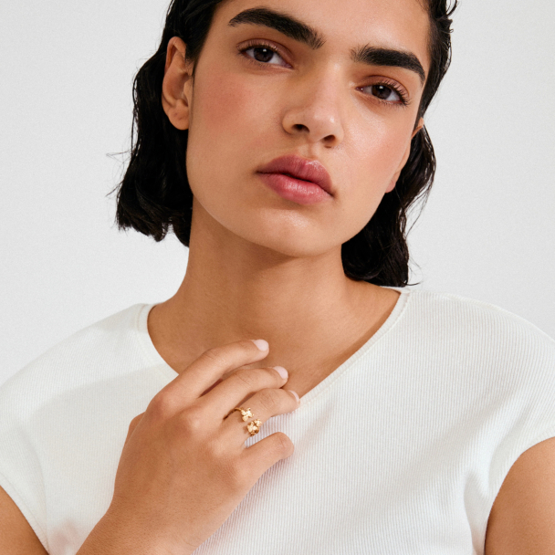 Pilgrim Ajani gullbelagt ring - Image 4