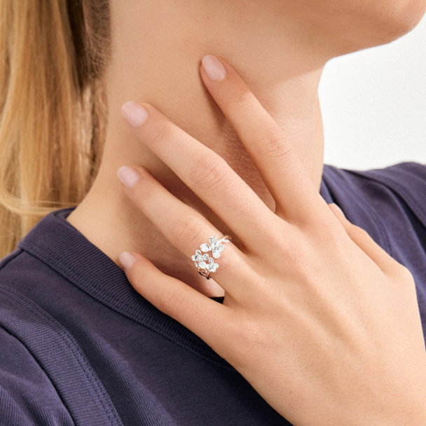 Pilgrim Ajani sølvbelagt ring - Image 2