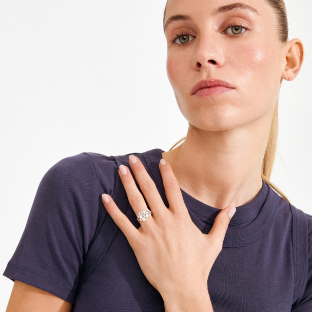 Pilgrim Ajani sølvbelagt ring - Image 3