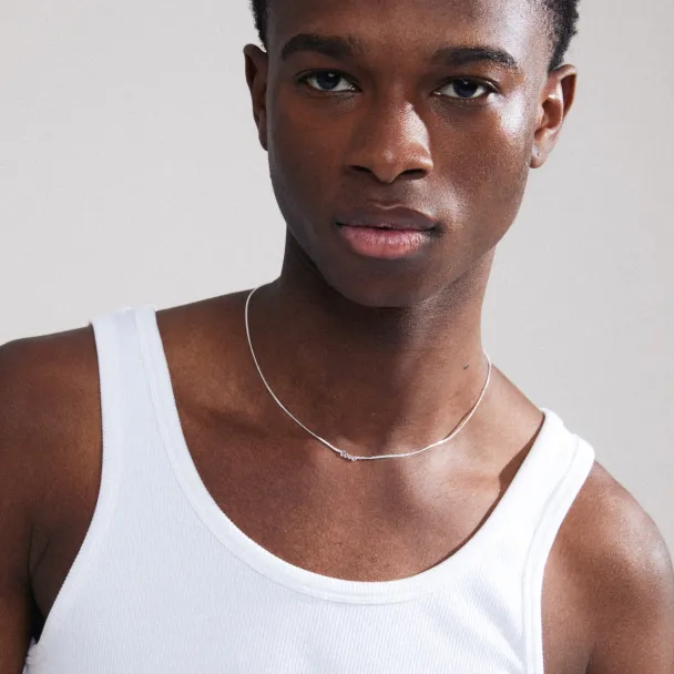 Pilgrim Love sølvbelagt halskjede - Image 4