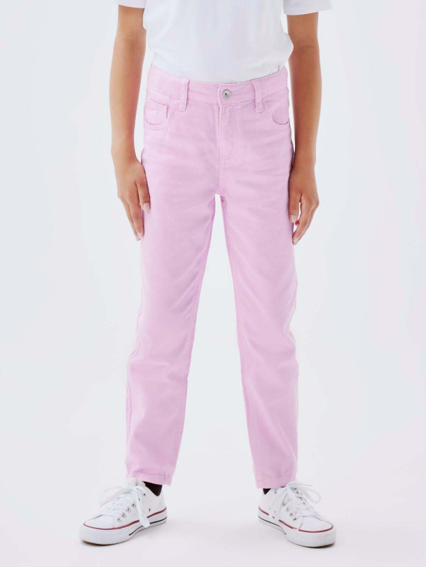 NKFRose twillbukse, rosa - Image 1
