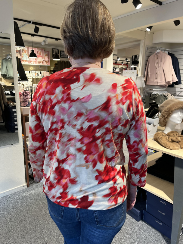 Topp 3/4 arm 219771 Rød - Image 2