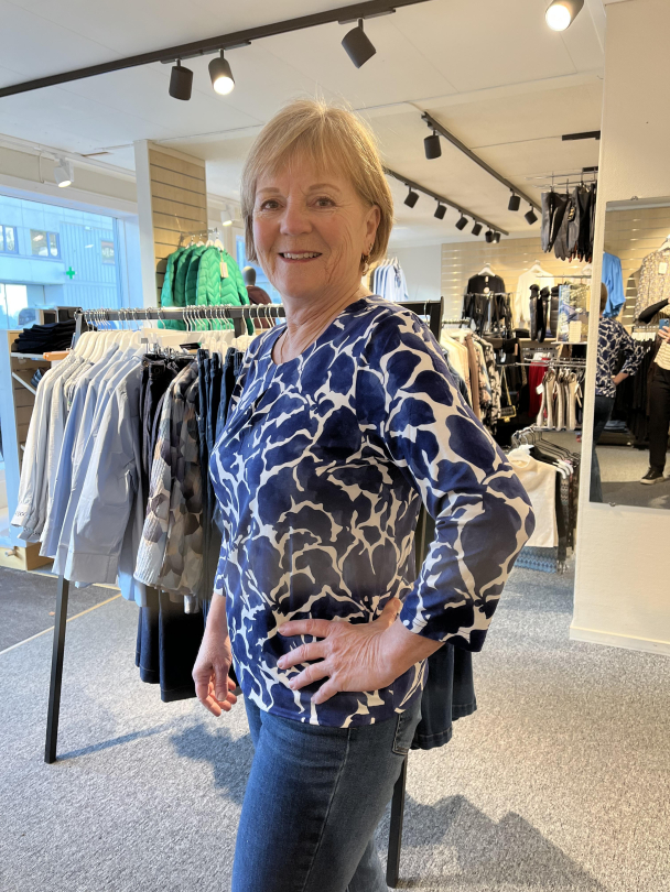 Topp 3/4 arm 220278 Blå - Image 3