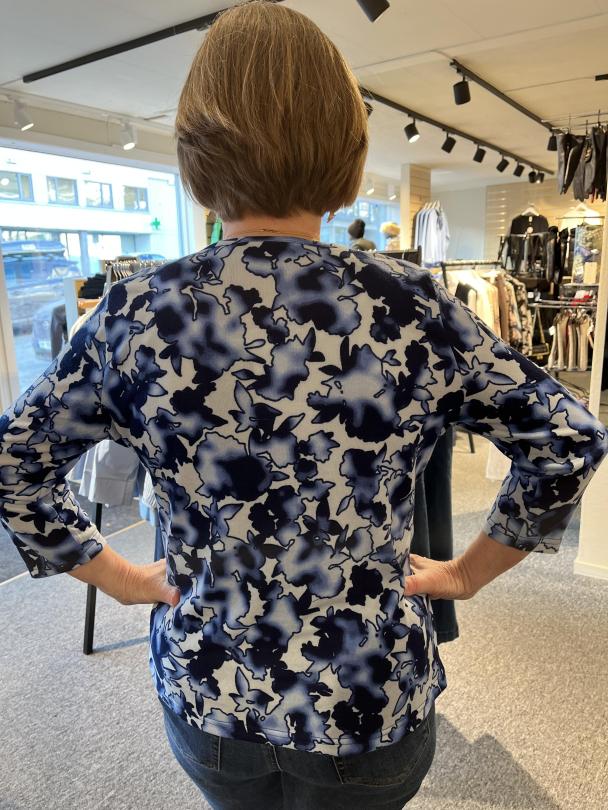 Topp 3/4 arm 219988 Blå 3150 - Image 2