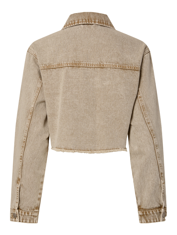 PCFAY CROPPED DENIM JACKET - Image 2