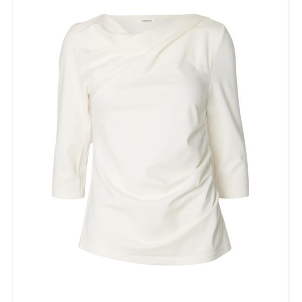 Ira - Carolina 3/4 Top - Snow White 