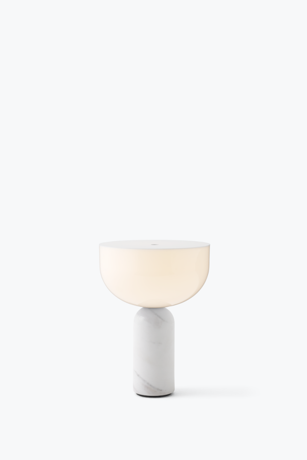 Kizu Oppladbar Lampe White Marble - Image 1