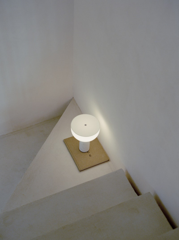 Kizu Oppladbar Lampe White Marble - Image 3