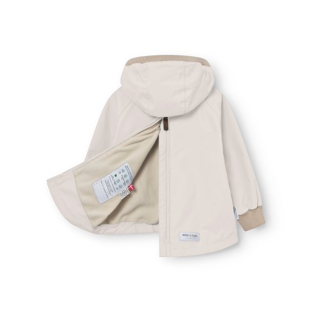 MATBABYVITO Vårjakke Fleece - Sandshell - Image 3