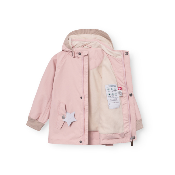 MATWALLY Vårjakke Fleece - Rose Smoke - Image 3