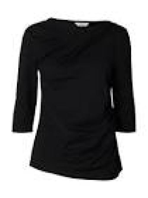 Ira - Carolina 3/4 Top - Black