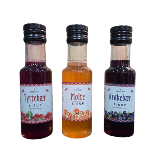 Krøkebærsirup 125 ml Nordlysmat
