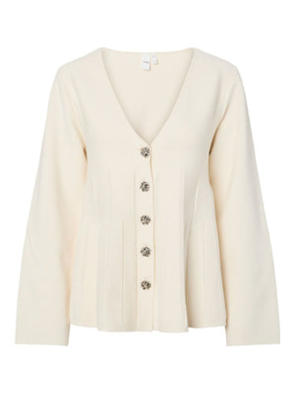 Mikla Knit Cardigan - Pristine  - Image 2
