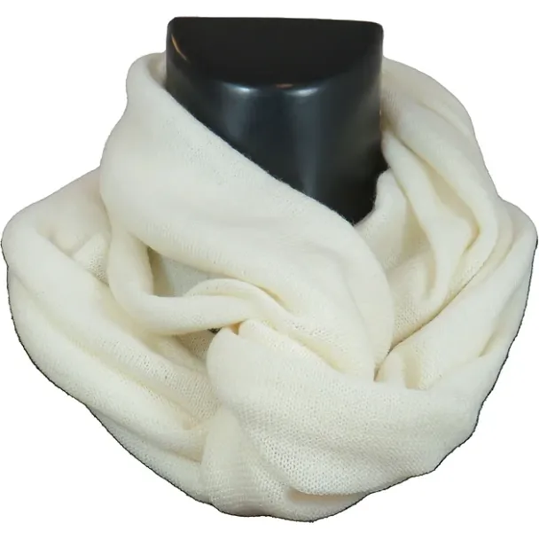 Tubeskjerf Ull Offwhite