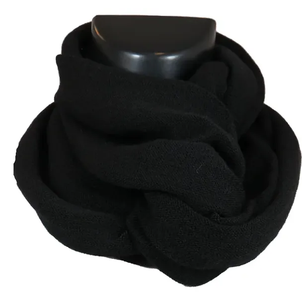Tubeskjerf Ull Svart