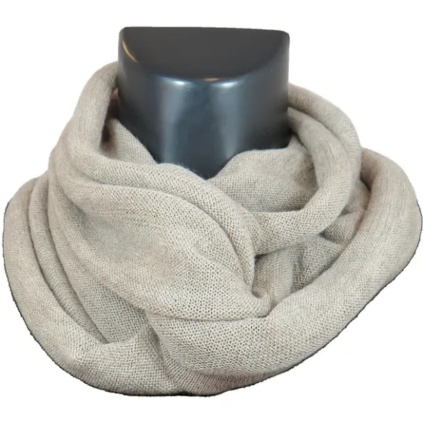 Tubeskjerf Ull Beige