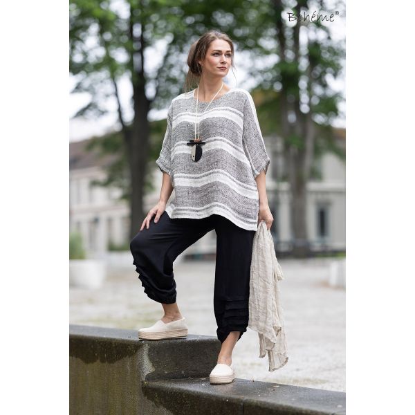 BOH&Eacute;ME Topp Stripe B13195