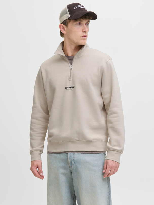 JJESOHO SWEAT QUARTER ZIP HN NOOS - Image 4