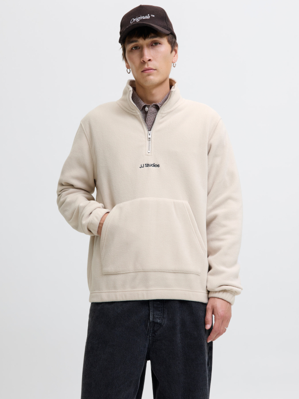 JJESOHO HALF ZIP FLEECE SN - Image 4