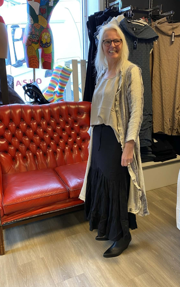 BOHÉME  Kåpe med striper B13194 - Image 5