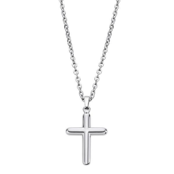 Anheng med kjede i st&aring;l, kors 