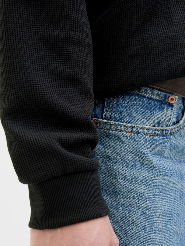 JJEDOVER HENLEY LS TEE SN - Image 5