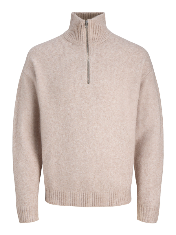 JJESOHO OLLIE KNIT HALF ZIP SN - Image 1