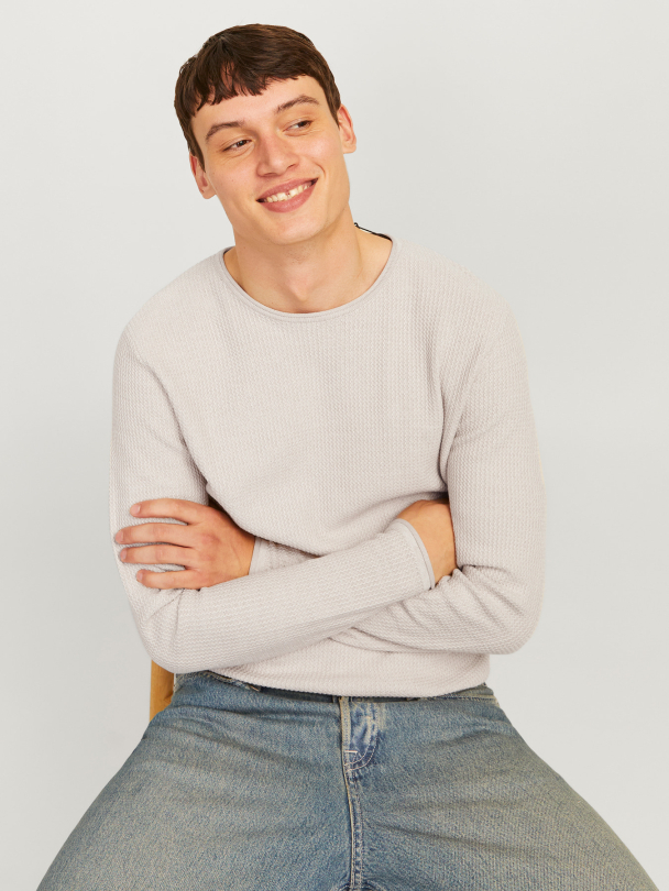 JJECOOPER KNIT CREW NECK NOO - Image 3