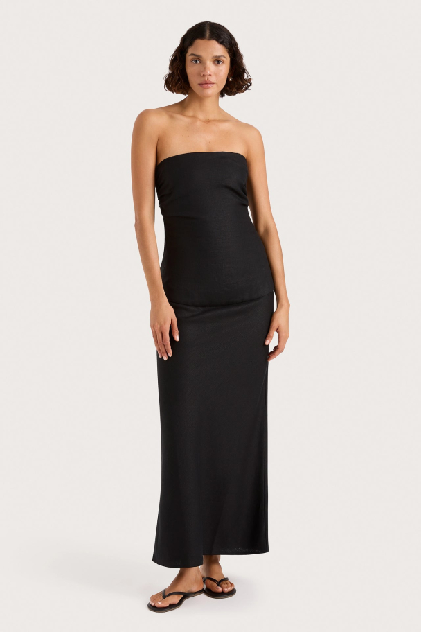 Faye Skirt - Black - Image 2