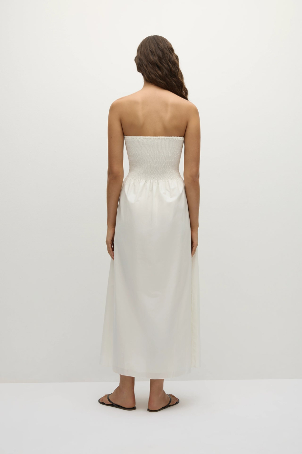 Jamie Midi Dress - White  - Image 2