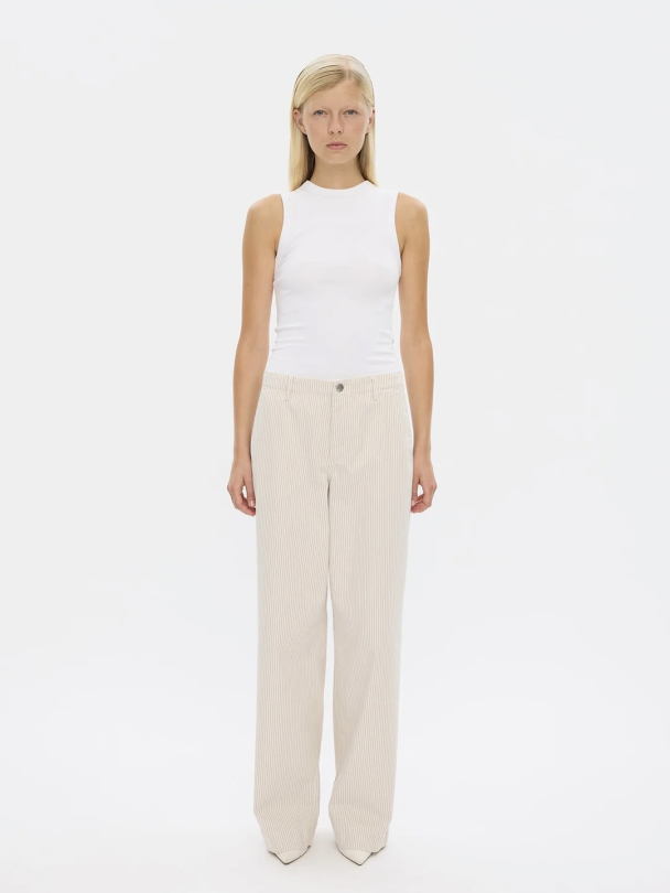 Erica Oat Milk Stripe/LONG - Image 1