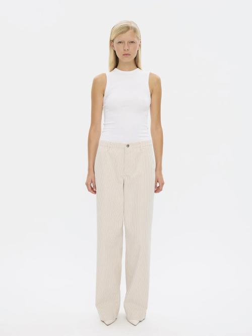 Erica Oat Milk Stripe/LONG