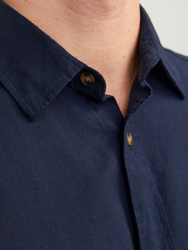 JJESUMMER LINEN BLEND SHIRT SS SN - Image 6