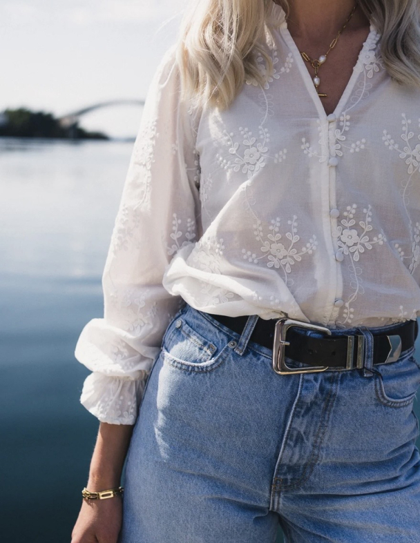 Camilla Shirt - Bright White  - Image 3