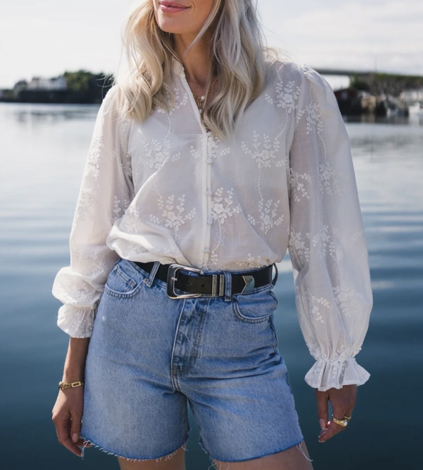 Camilla Shirt - Bright White  - Image 1