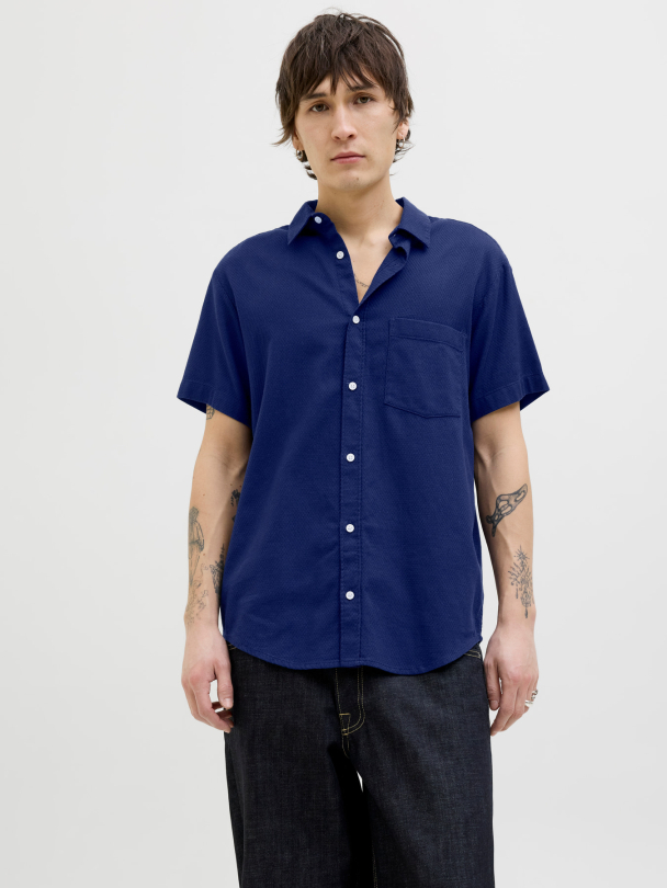 JORVARENNA DOBBY SHIRT SS - Image 3