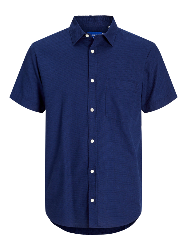 JORVARENNA DOBBY SHIRT SS - Image 1
