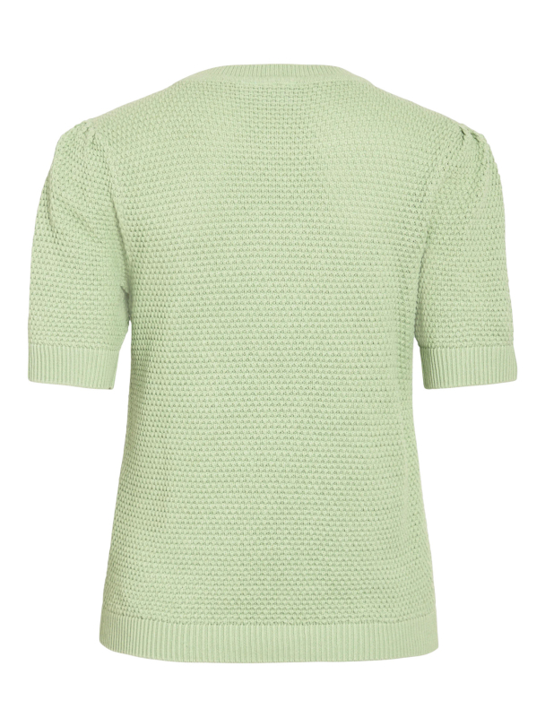 VIDALO O-NECK S/S KNIT TOP - NOOS - Image 4