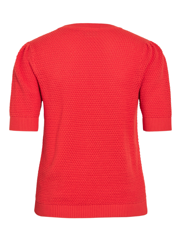 VIDALO O-NECK S/S KNIT TOP - NOOS - Image 5