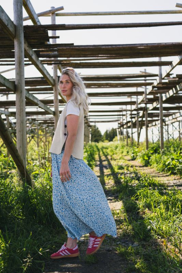 Astrid Skirt - Quiet Harbor Flower  - Image 2