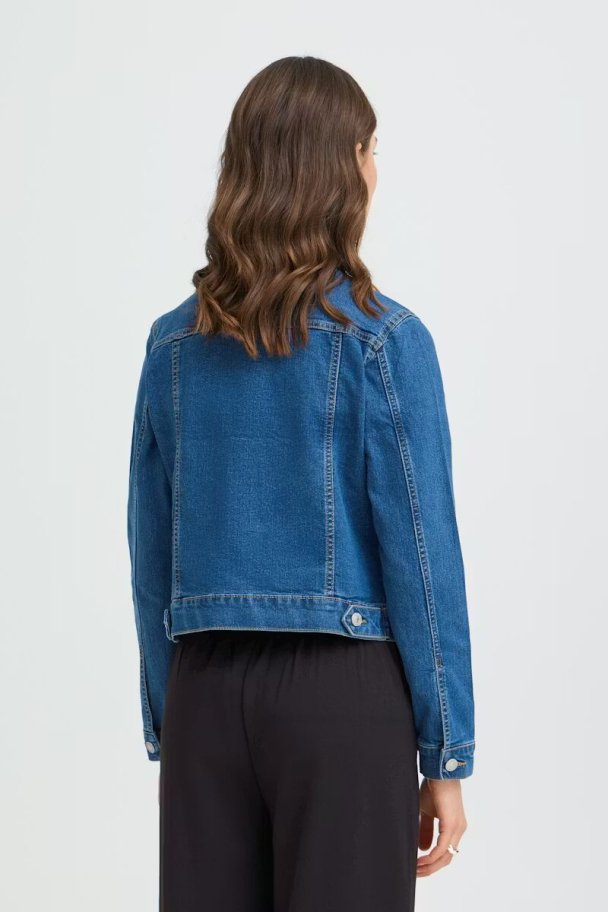 FXDenima denimjakke, blå - Image 3