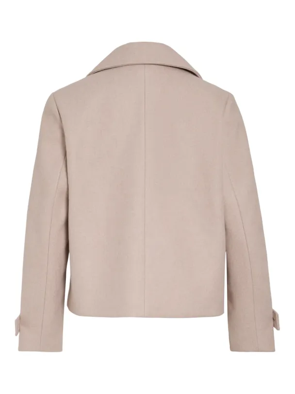 VISolo kort jakke, beige - Image 2
