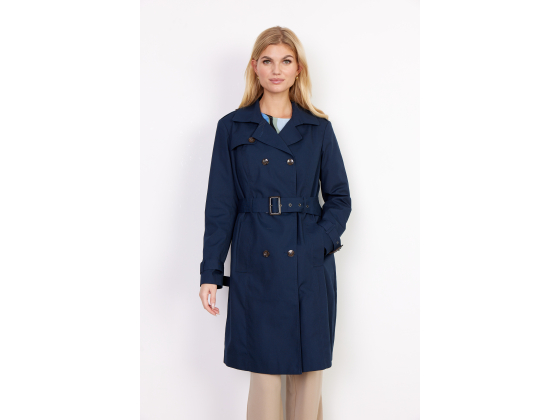 SC-LORA 5 Trenchcoat Navy