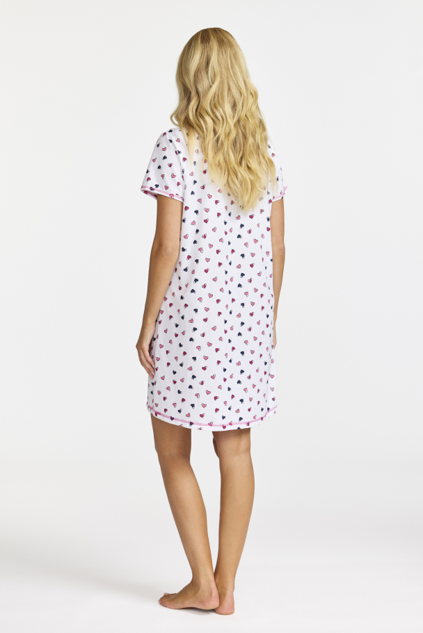 Nattkjole Hjerter Kortermet Ass.  - Image 3