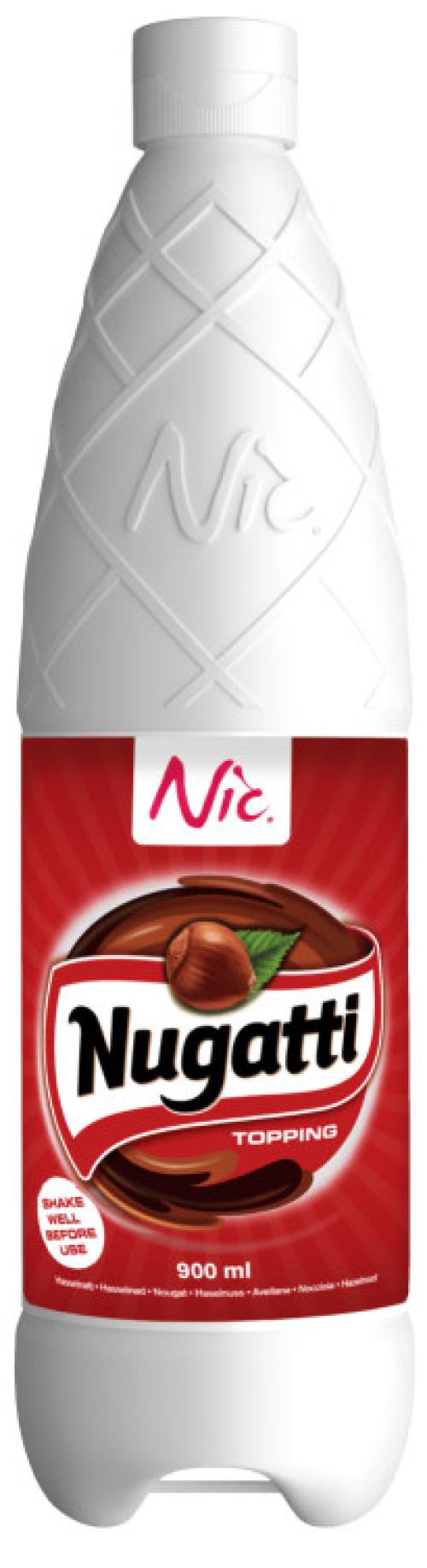 Nic Topping Nugattisaus 0,9L