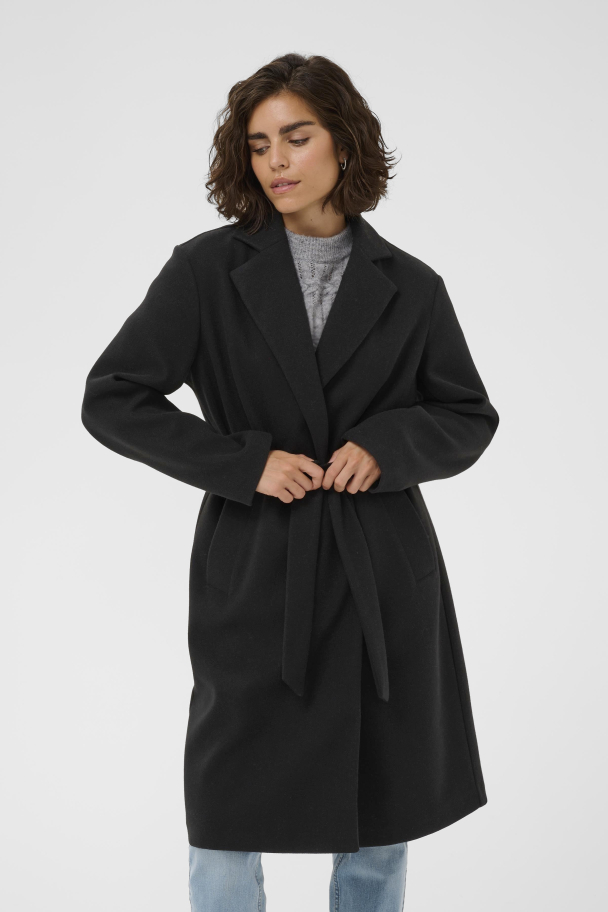 KAsaturn Trenchcoat Svart - Image 1