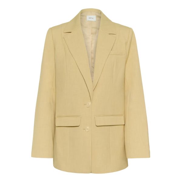 Stacy Blazer - Pale Hay Melange 