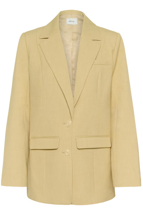 Stacy Blazer - Pale Hay Melange  - Image 3